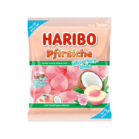 Haribo Pfirsiche White-Peach 175g