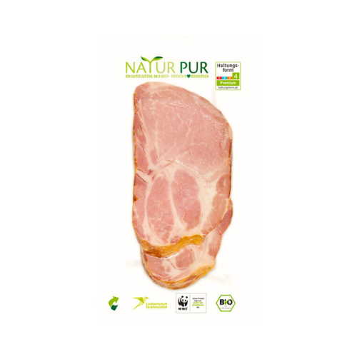 Bio Natur Pur Kasseler Nackensteaks Flat Skin 360g