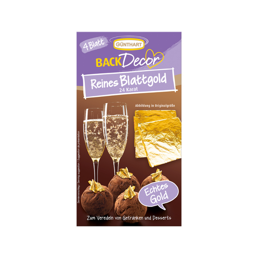 Günthart Reines Blattgold 0,5g