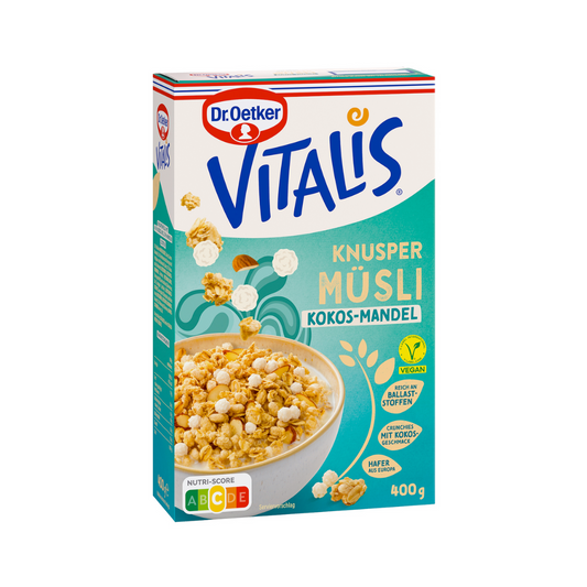 Dr.Oetker Vitalis Knusper Müsli Kokos Mandel 400g