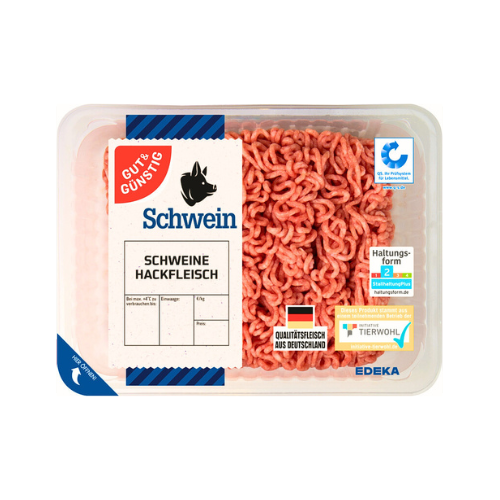 Gut&Günstig Schweinehackfleisch 500g QS