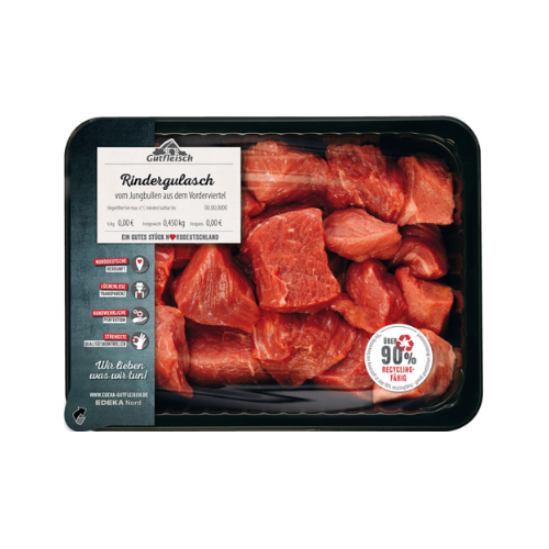 Gutfleisch Rindergulasch 450g