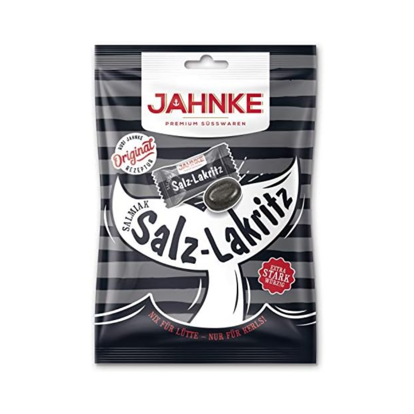 Jahnke Salmiak Salz Lakritz Bonbons 125g