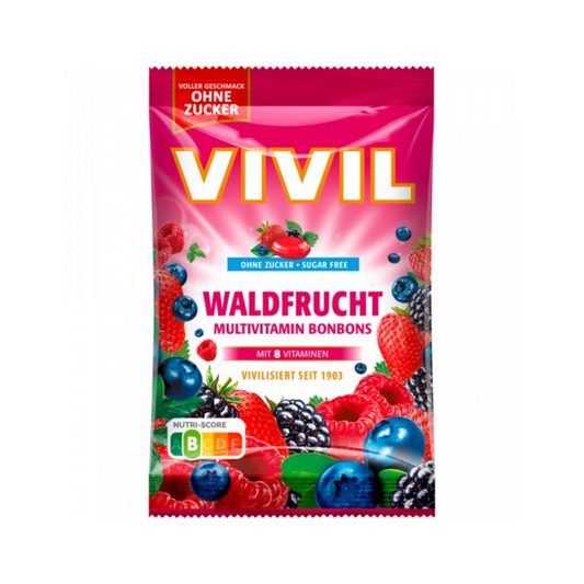 Vivil Multivitamin-Waldfrüchte ohne Zucker 120g