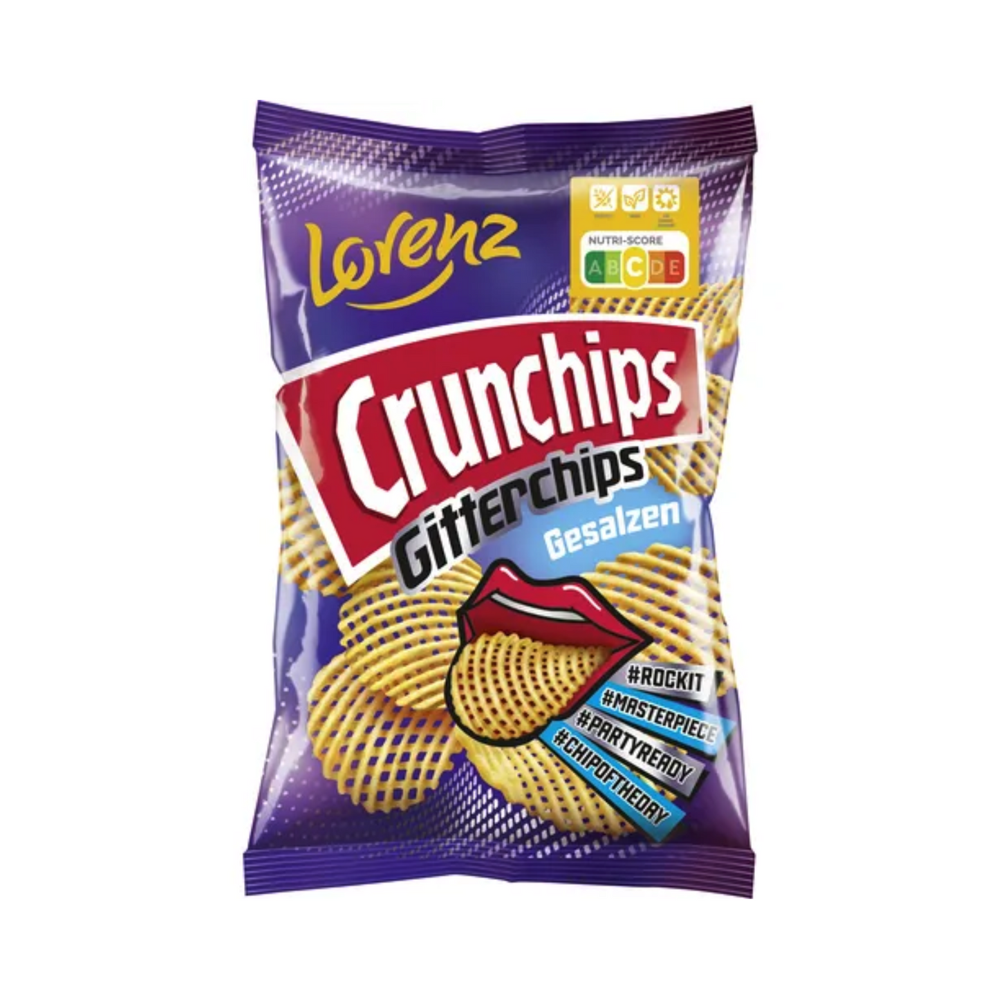 Crunchips Gitter gesalzen 150g