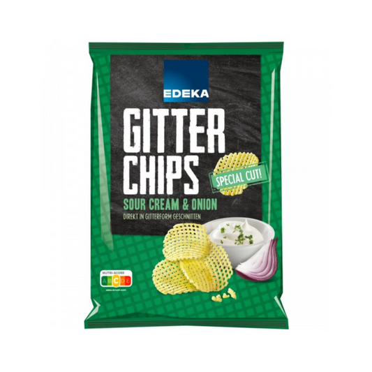 EDEKA Herzstücke Gitterchips Sour Cream&Onion 125g