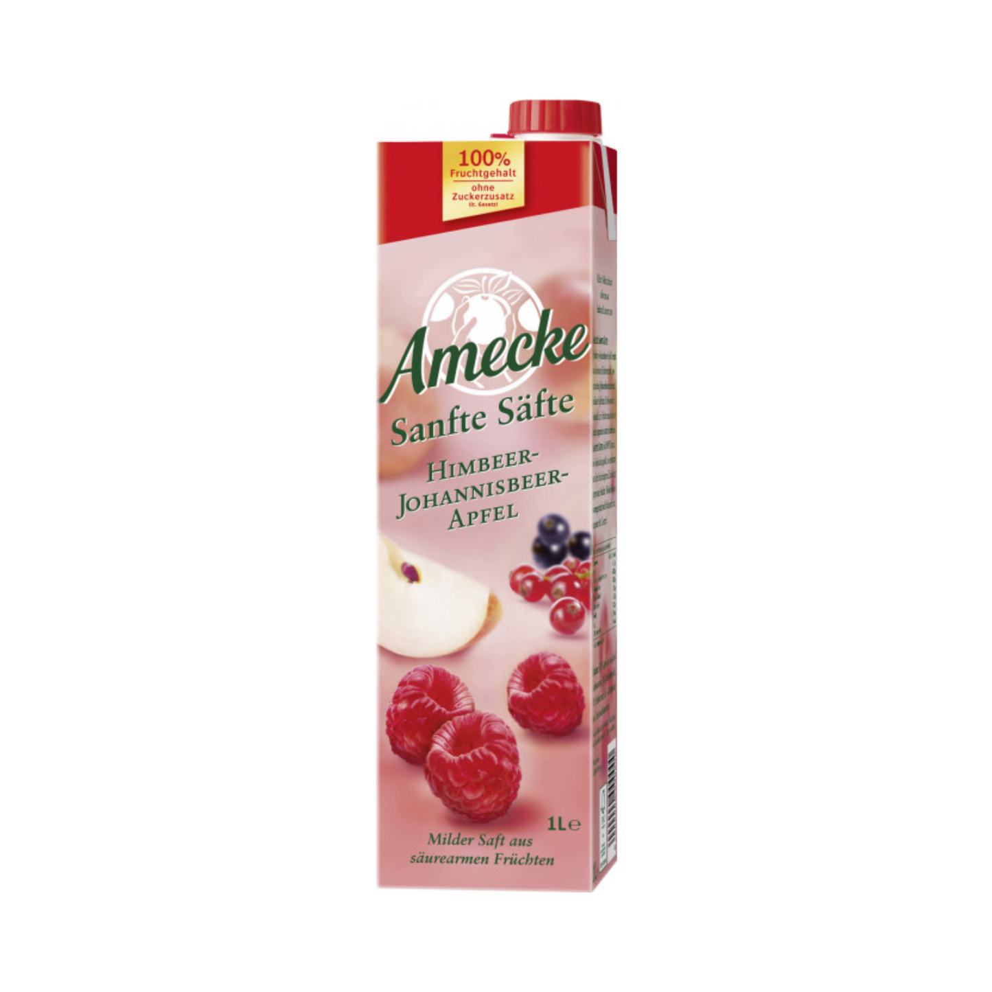 Amecke Sanfte Säfte Himbeere Johannisbeere Apfel 1l EW