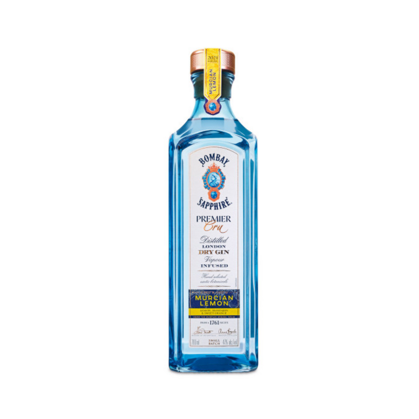 Bombay Sapphire London Dry Gin Murcian Lemon Premier Cru 47% 0,7l