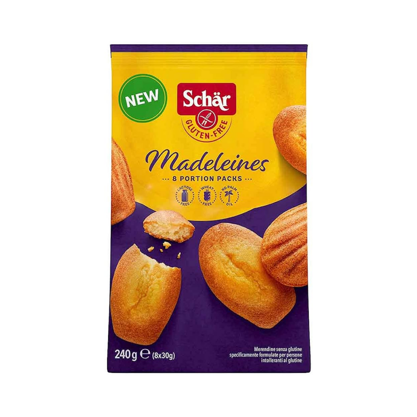 Schär Madeleines 240g