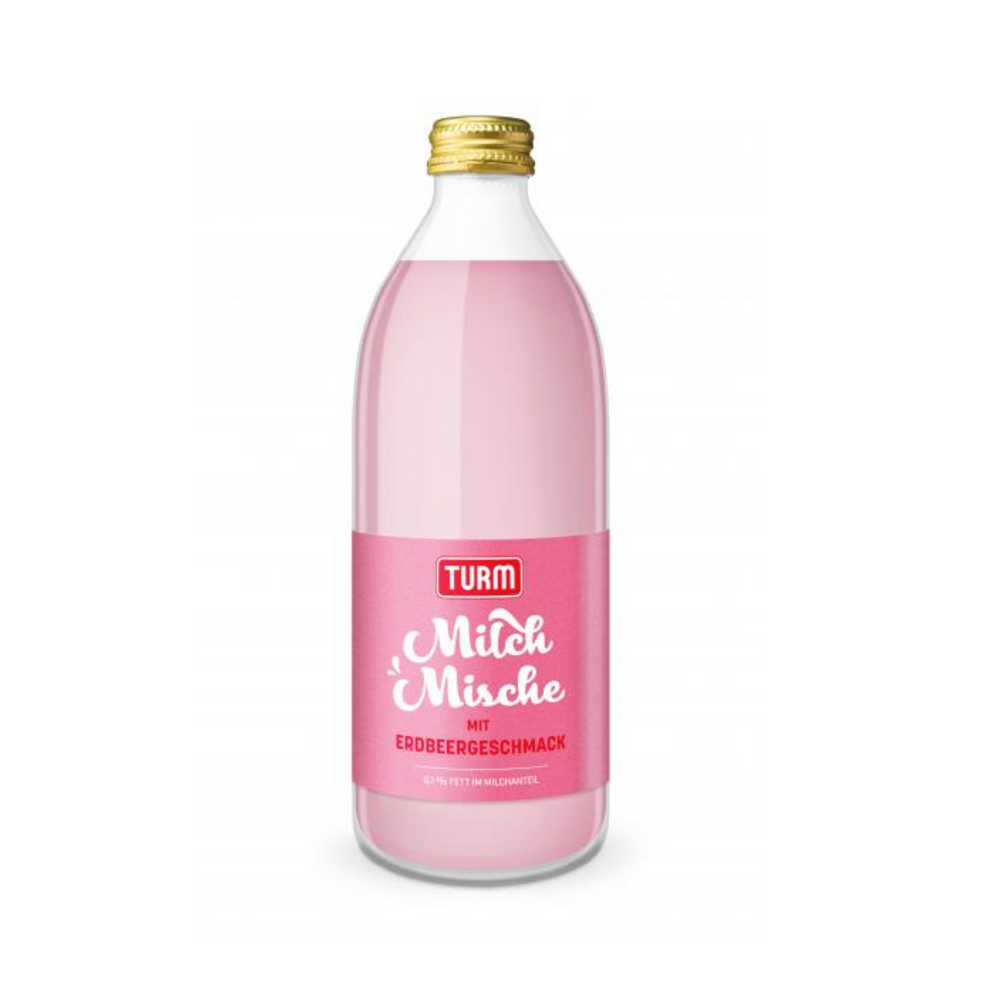 Turm Milch Mische Erdbeere 500ml