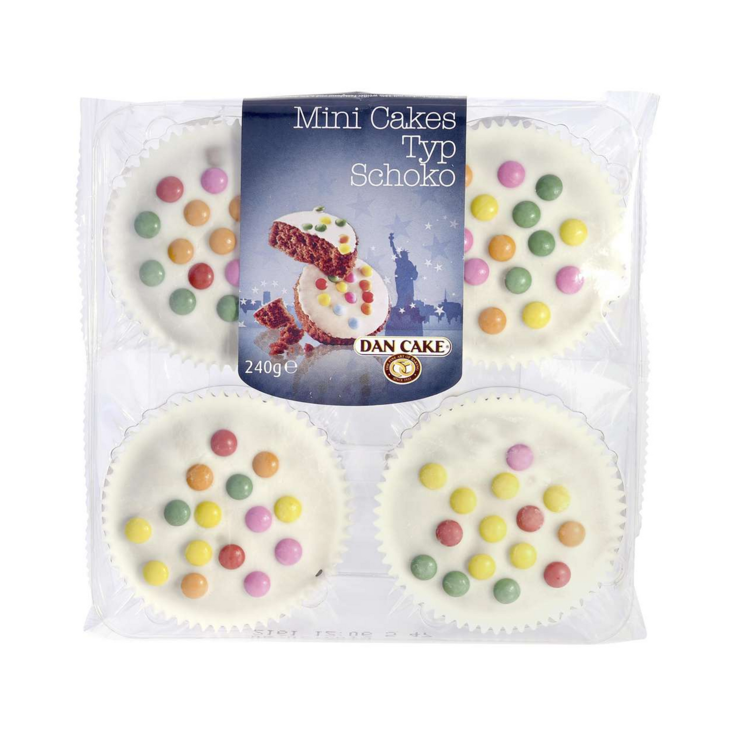 Dan Cake Mini Cakes Typ Schoko 240g