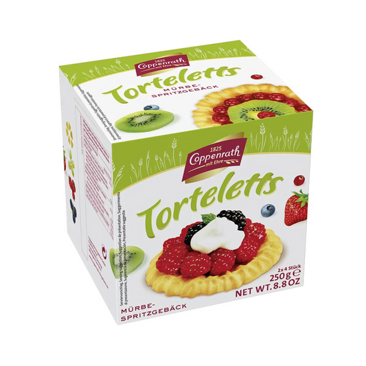 Coppenrath Mürbe Spritzgebäck-Torteletts 250g