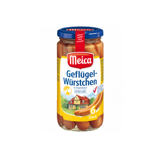 Meica Geflügel-Würstchen 6ST extra zart 380g