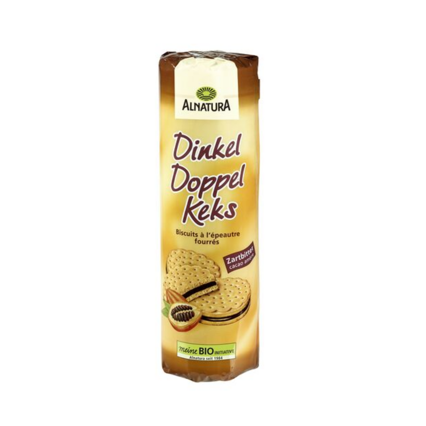 Bio Alnatura Dinkel Doppelkeks Zartbitter 330g