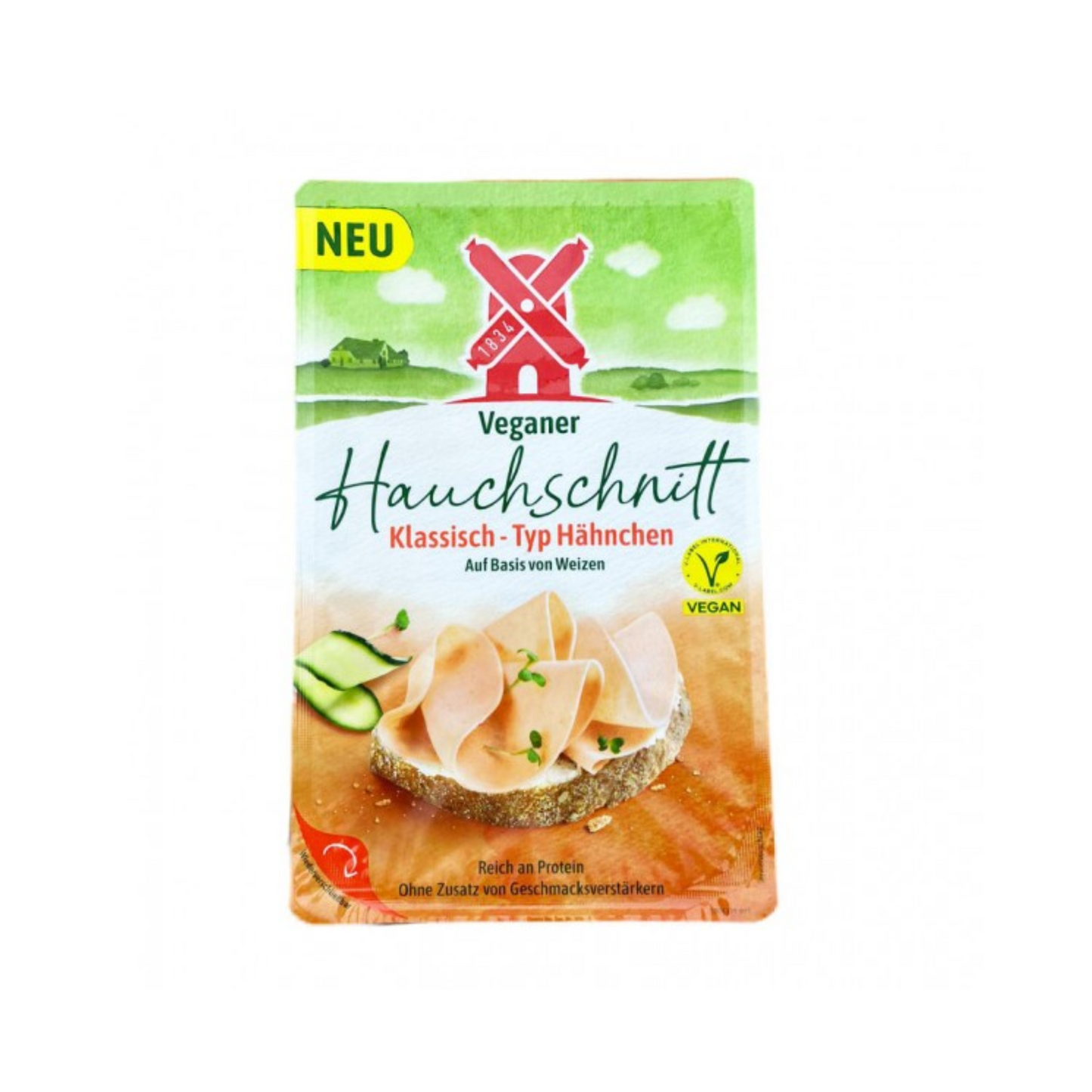 Rügenwalder veganer Hauchschnitt Klassisch Typ Hähnchen 70g