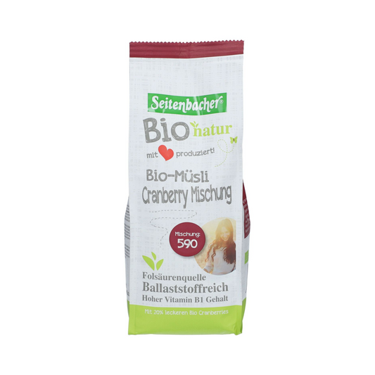 Bio Seitenbacher Müsli Cranberry 500g
