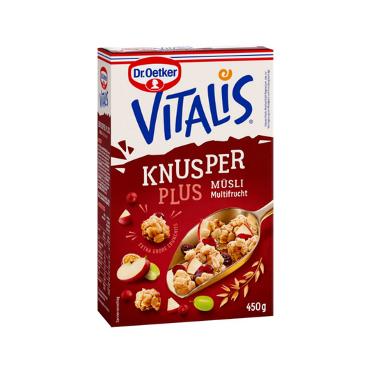 Dr.Oetker Vitalis Knusper + Multi Frucht 450g