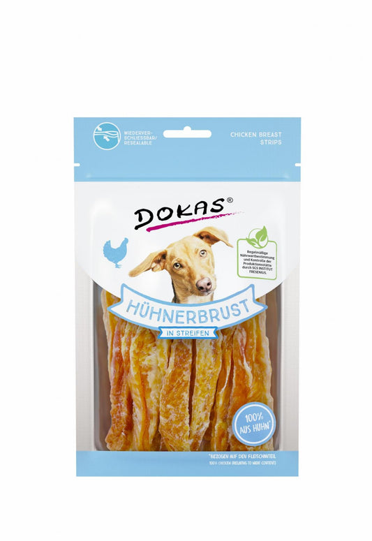 Dokas Hühnerbrust in Streifen 70g