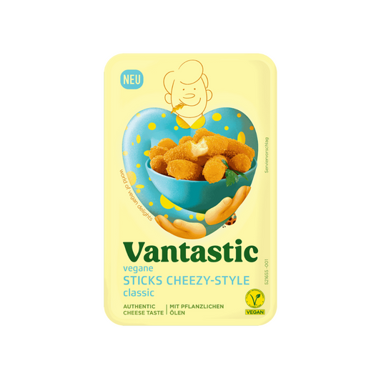Vantastic Vegane Sticks Cheezy-Style Italy 150g