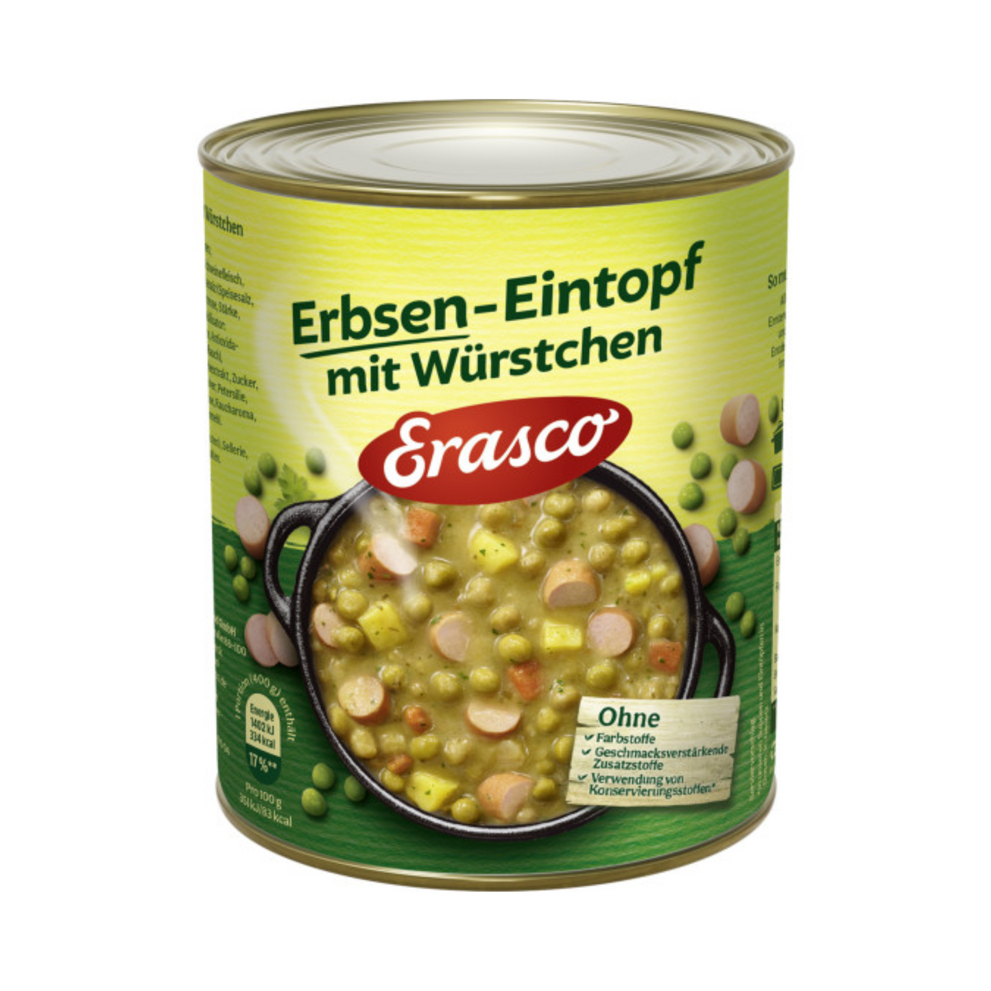 Erasco Erbsen-Eintopf mit Würstchen 800g