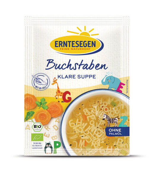 Bio Erntesegen Buchstaben klare Suppe für 0,5l 42g