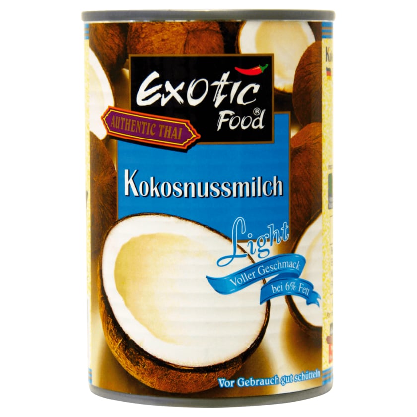 Exotic Food Kokosnussmilch light ca.6%Fett 400ml