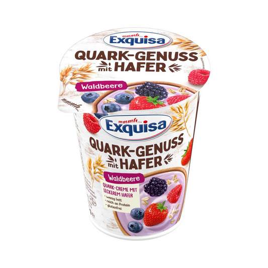 Exquisa Quark-Genuss mit Hafer Waldbeere 375g