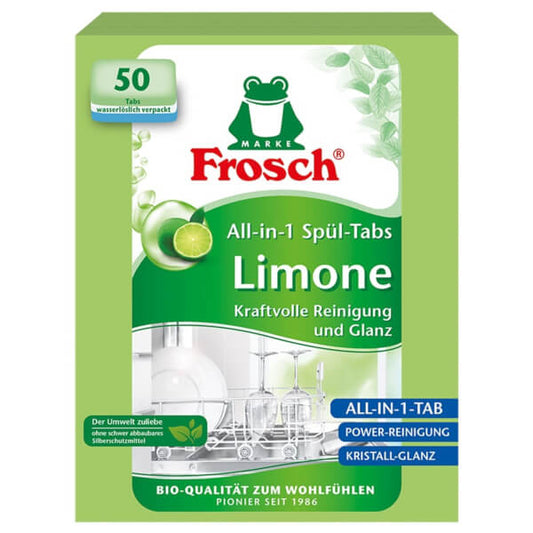 Frosch Geschirrspül-Tabs Limone 50ST