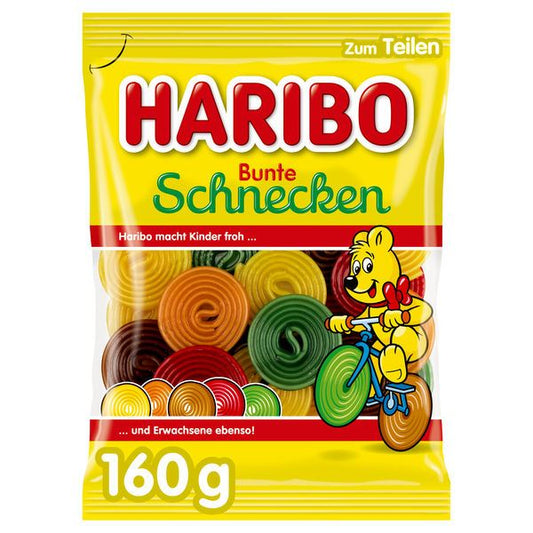 Haribo Bunte Schnecken 160g