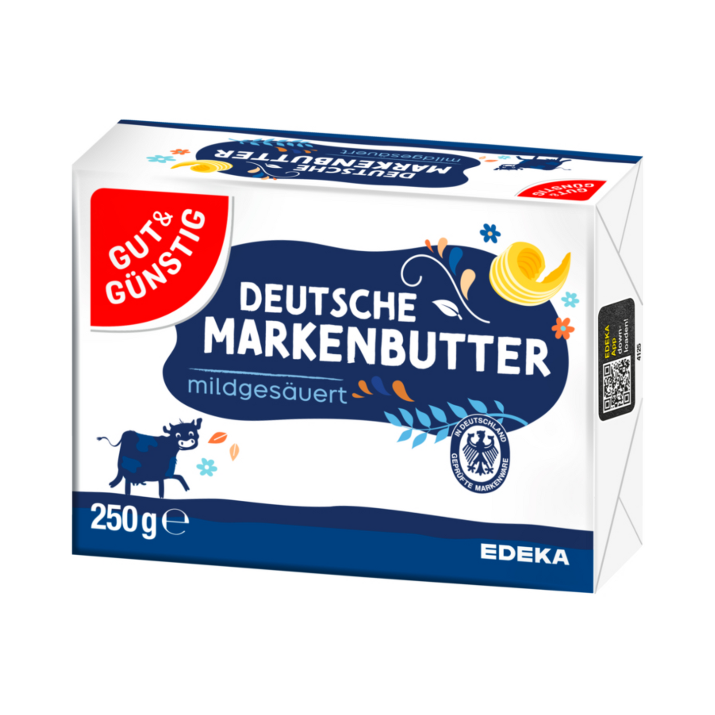 GUT&GÜNSTIG Deutsche Markenbutter 250g