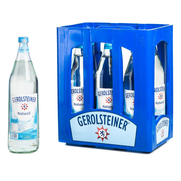 Gerolsteiner Naturell Glasflasche 6 x 1L