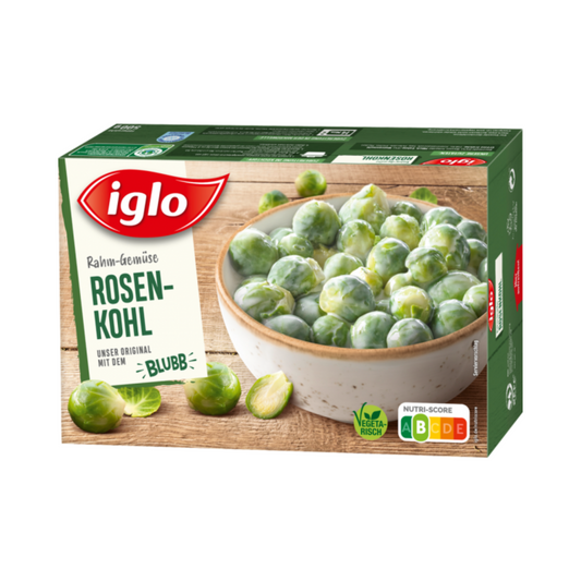 Iglo Rahm Gemüse Rosenkohl 500g