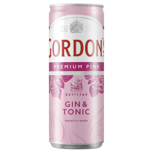 Gordon's Premium Pink Distilled Gin&Tonic 10% 0,25l DPG