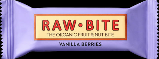 Bio Raw Bite Vanilla Berry Riegel 50g