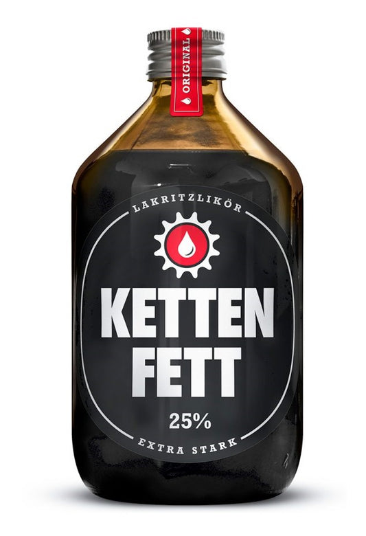 Kettenfett Lakritzlikör 25% 0,5l