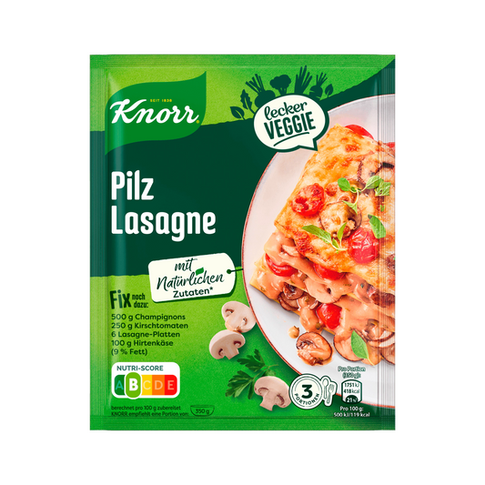 Knorr Fix Lecker Veggie Pilzlasagne 33g