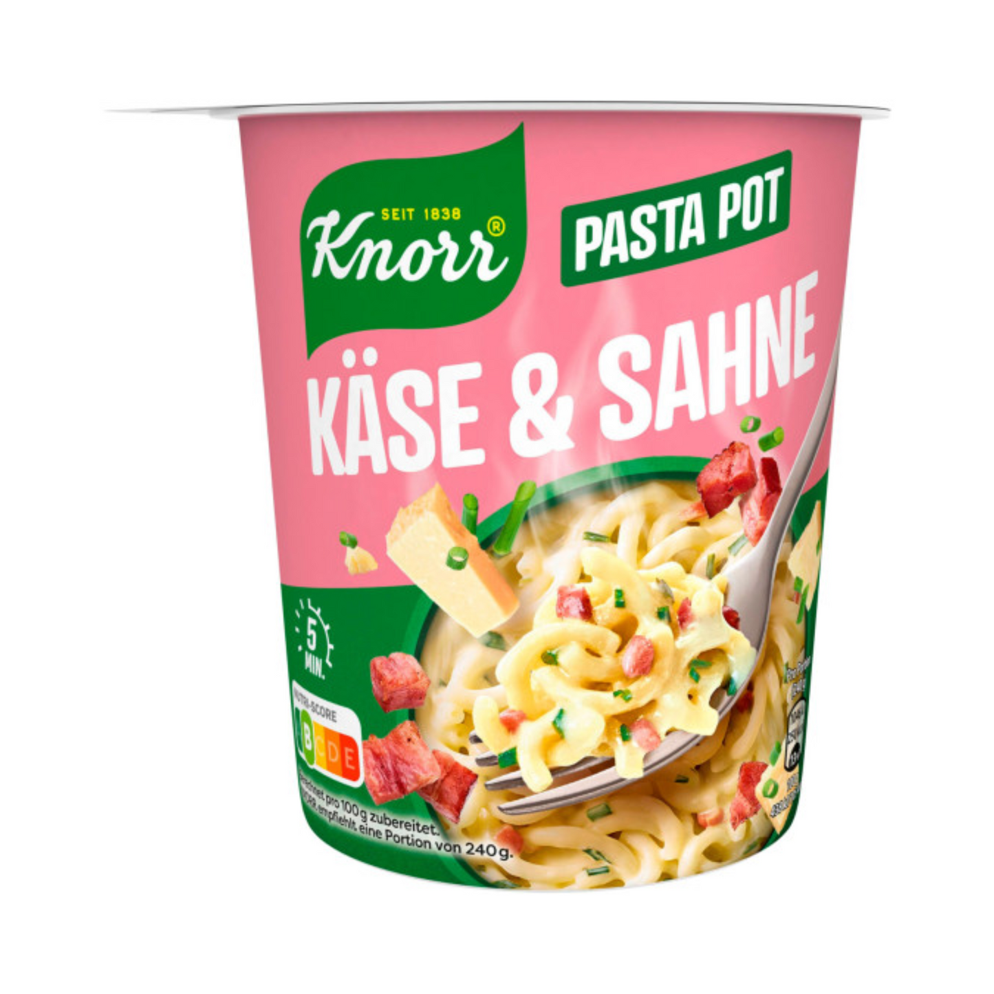 Knorr Pasta Snack Pot Käse&Sahne 63g