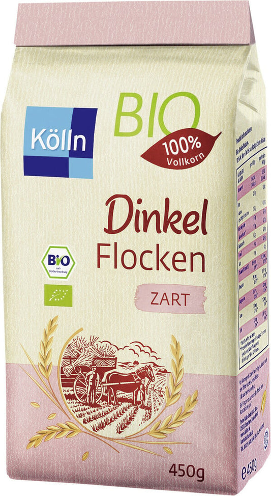 Bio Kölln Dinkelflocken zart 450g