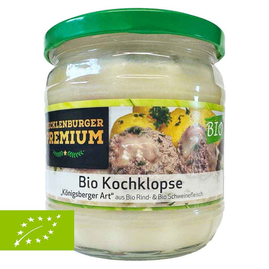 Bio Mecklenburger Landpute Kochklopse Königsberger Art 360g