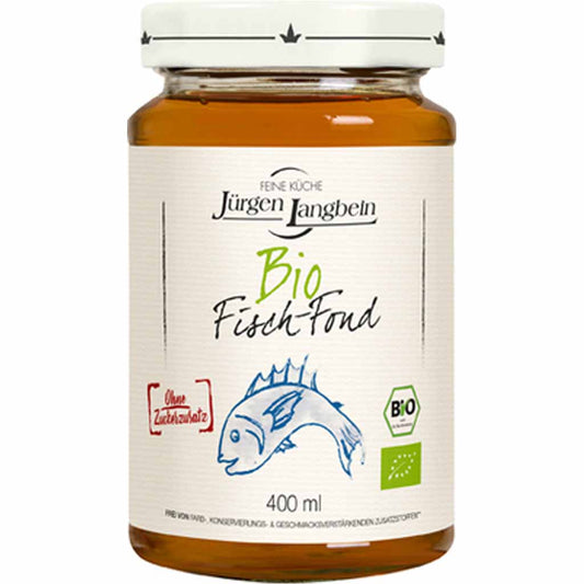 Bio Jürgen Langbein Fisch-Fond 400ml