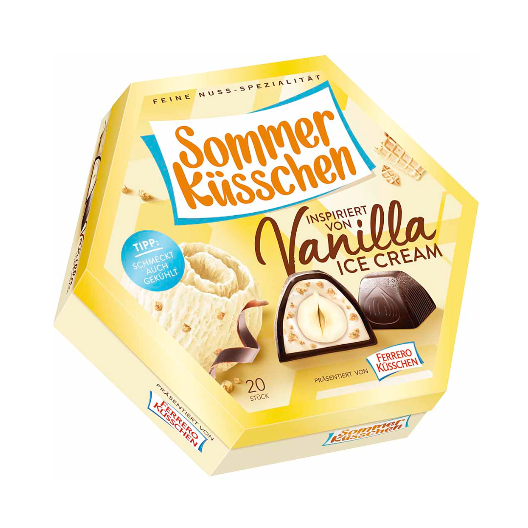 Ferrero Sommer Küsschen Vanilla Ice Cream 184g