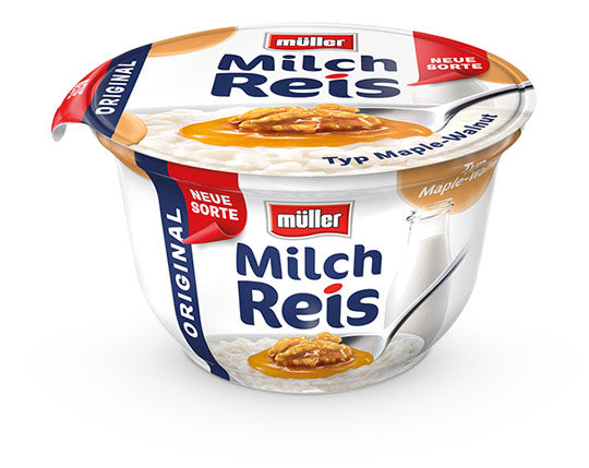 Müller Milchreis Original Ahorn-Walnuss 200g