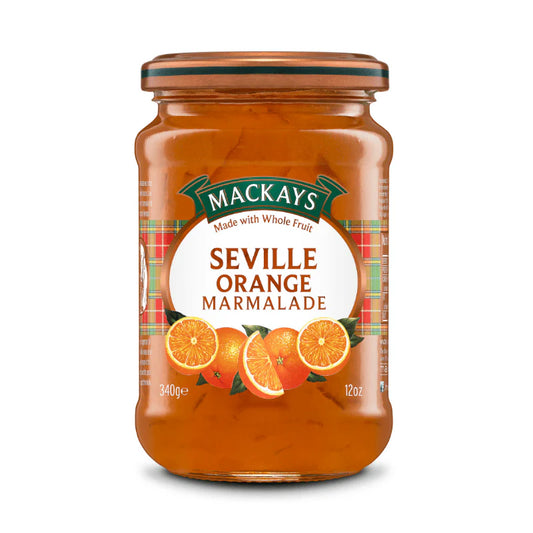 Mackays Marmelade Seville Orange mit feinen Schalenstücken 340g