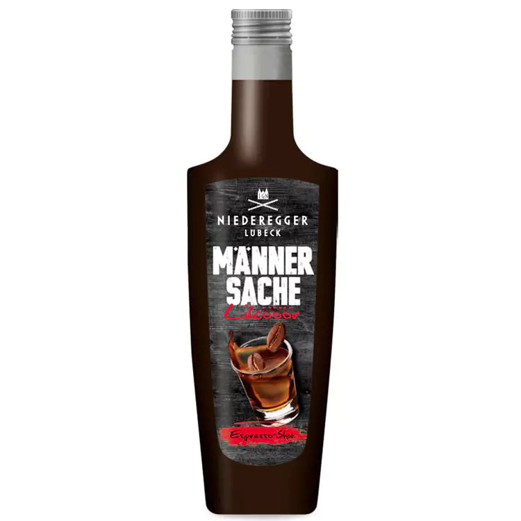 Niederegger Kaffee-Liqueur Espresso Shot Männersache Likööör 22% 50ml