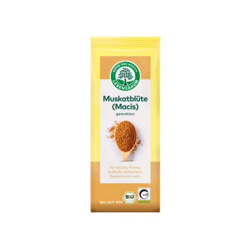 Bio Lebensbaum Muskatblüte gemahlen 30g