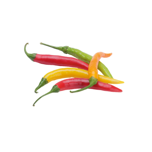 Peperoni Mix grün/rot Spanien Klasse I 50g Flowpack