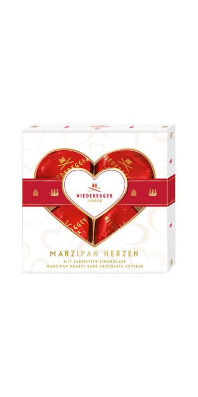 Niederegger Marzipan Herzen 50g