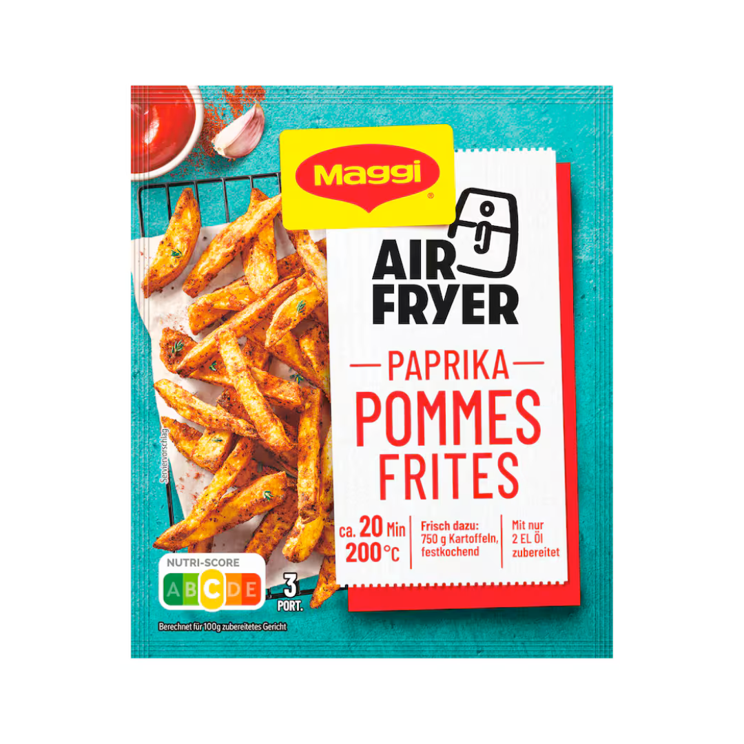 Maggi Fix Airfryer Knusper Pommes Paprika 34g