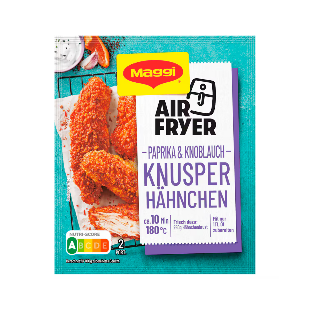 Maggi Fix Airfryer Knusper Hähnchen Paprika&Knoblauch 39g