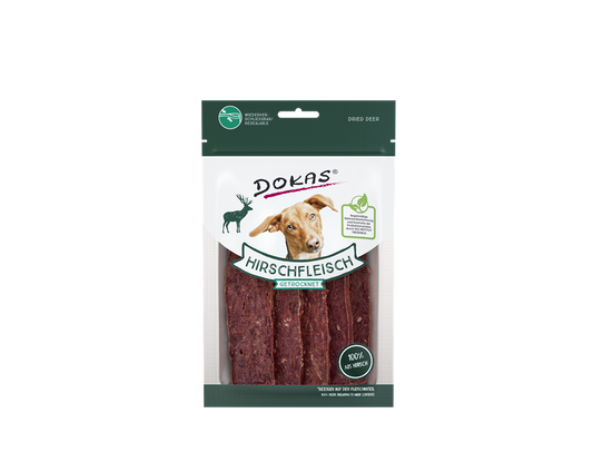 Dokas Hirschfleisch getrocknet 60g